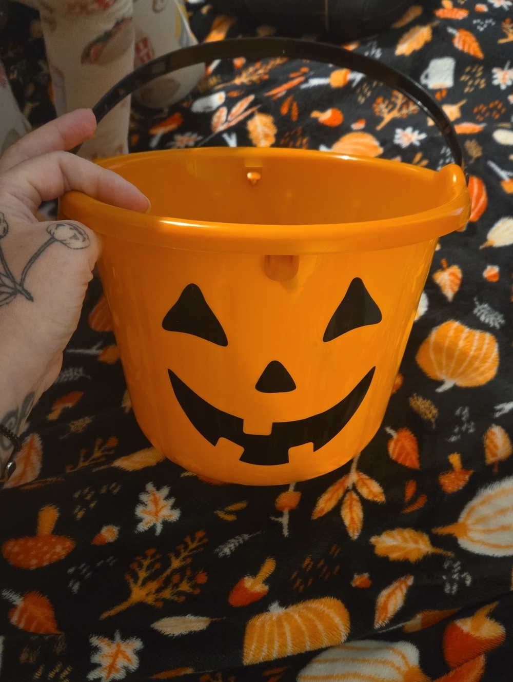 Halloween Trick Or Treat Bucket